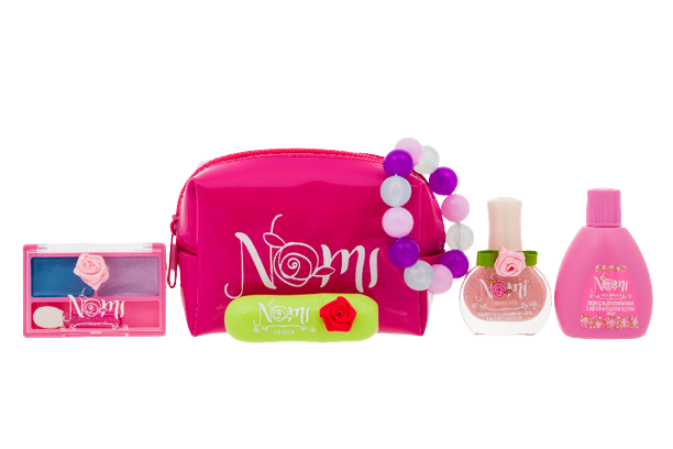 Набор детской косметики Nomi в мини-сумке №12 - 6 предметов