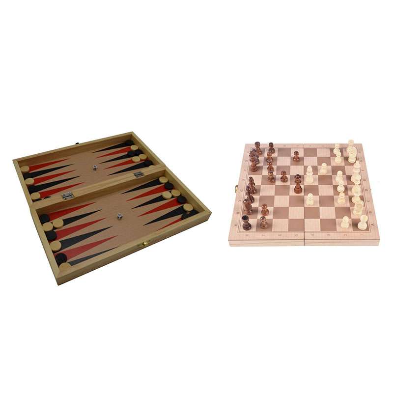Galda spēle - Šahs+Nardi+Dambrete