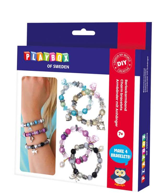 Набор для творчества PLAYBOX, Charm Bracelets