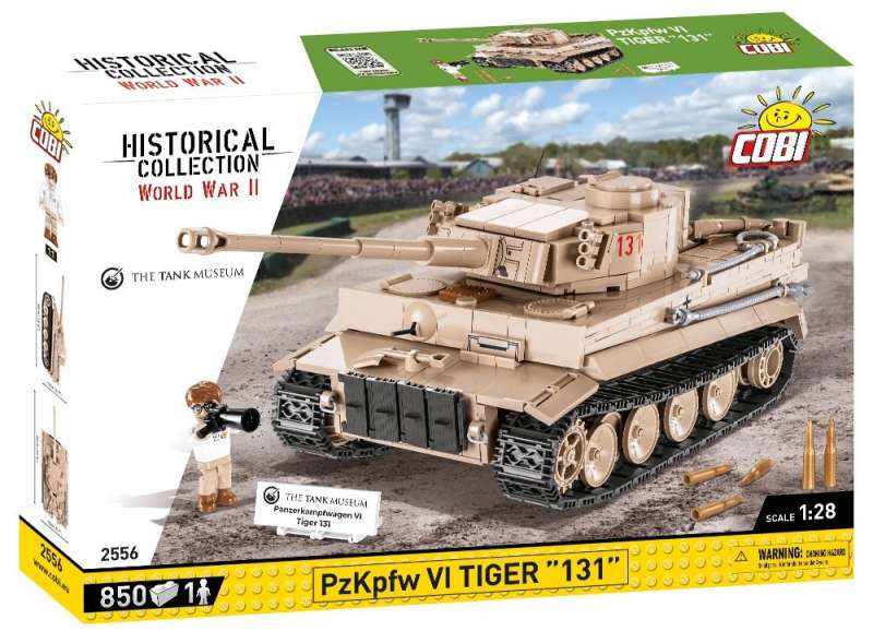 Конструктор - COBI PzKpfw VI Tiger 131, 850 деталей
