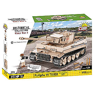 Konstruktors - COBI PzKpfw VI Tiger 131, 850 detaļas
