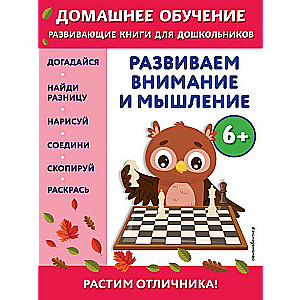 Attīstām uzmanību un domāšanu: bērniem no 6 gadiem