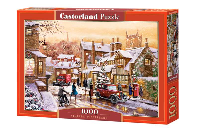 Puzle Vintage Winterland 1000 gab.