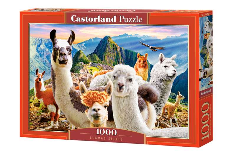 Puzle Llamas Selfie 1000 gab.