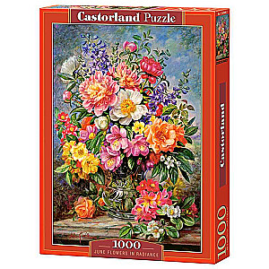Puzle June Flowers in Radiance 1000 gab.