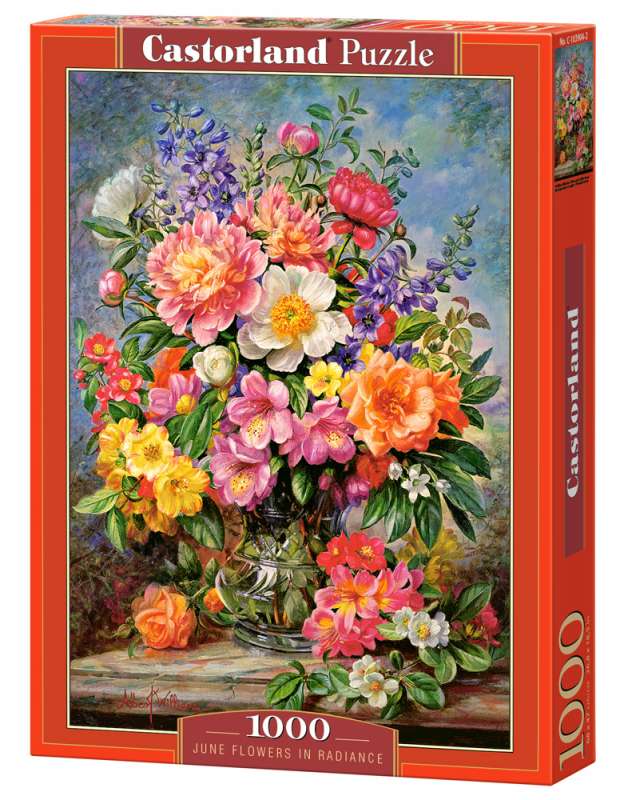 Puzle June Flowers in Radiance 1000 gab.