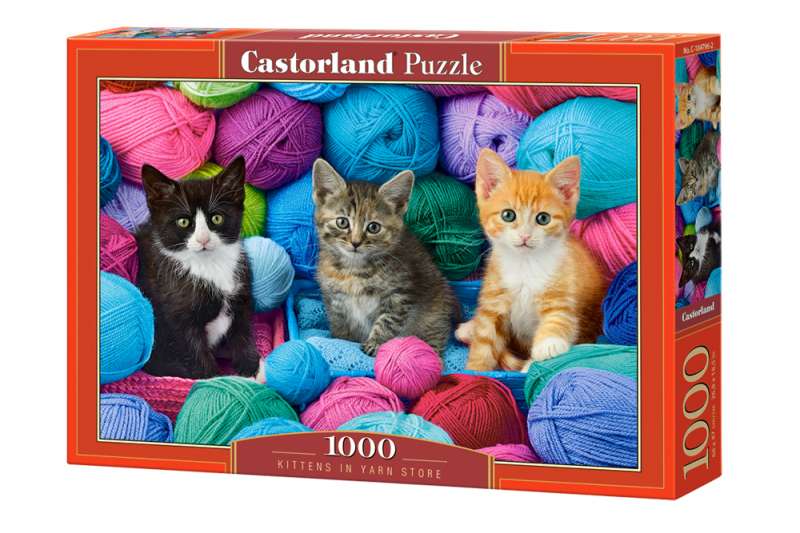 Puzle Kittens in Yarn Store 1000 gab.