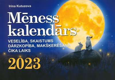 Sienas kalendārs 2023. g. A4 Mēness kalendārs (LV)