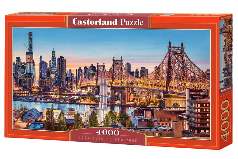 Puzle Good Evening New York 4000 gab.