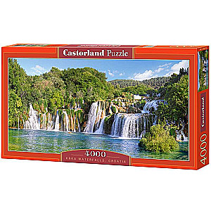 Puzle 4000 CASTORLAND Krka ūdenskritumi, Horvātija