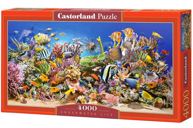 Puzle 4000 CASTORLAND  Zemūdens dzīvība