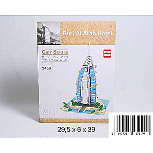 Lego konstruktors - Burj Al Arab viesnīca, 909 gab. 4*4mm