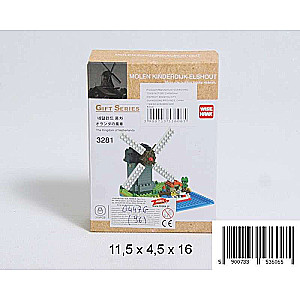 Konstruktors-Lego - Molen Kinderdijk-Elshout, 315 detaļas 4*4mm