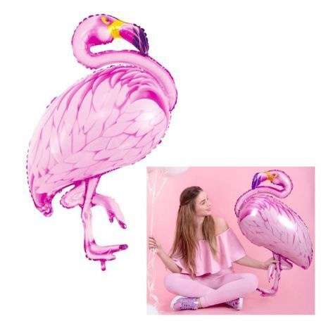 Фольгированный шар Flamingo, 85x105см, розовый