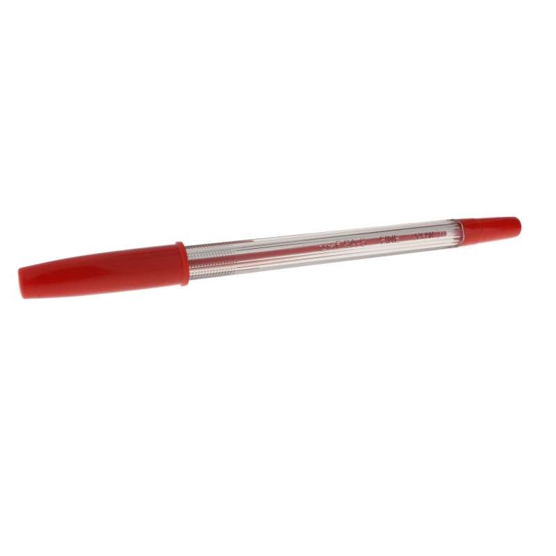 Ручка шариковая UNI SA-S Fine красная SA-7N