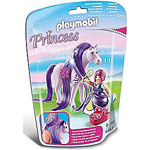 Princese Viola ar zirgu