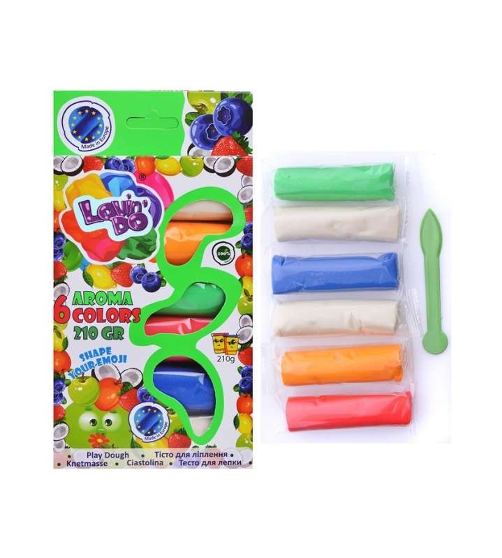Тесто для лепки Play Dough - Арома 6 цветов
