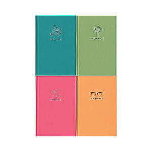 Bloknot A6, 80 lapas, assorti