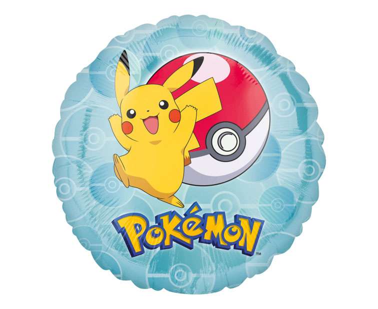 Фольгированный шар Pokemon 18 CIR , 43см Packaged