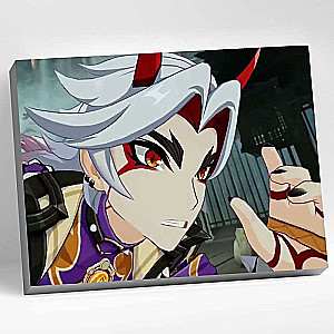 Glezna pēc numuriem 30x40 Genshin ITTO 23 krāsas