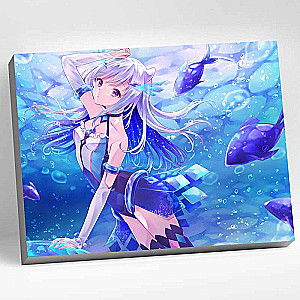Glezna pēc numuriem 30x40 Genshin KOKOMI 21 krāsa