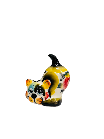 Porcelāna figūriņa - Kaķis 4.5*7cm