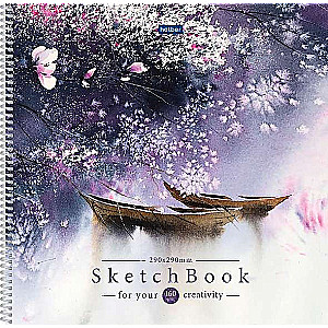 Premium Tētadne SketchBook 32l A3f 290x290mm 160g/m² Ziedēšana sakuras