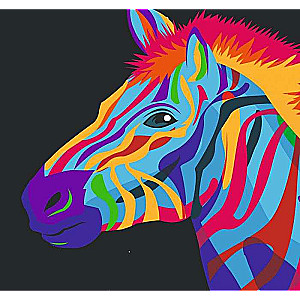 Glezna no smiltīm - Zebra A3