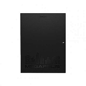 Mape ar pogu plastmasas ErichKrause® MEGAPOLIS, ar 3 atlokiem, 8mm, A4, assorti
