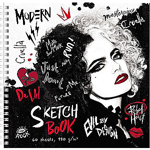 Premium Tētadne SketchBook 60l A4f 210x210mm 120g/m² Krūela