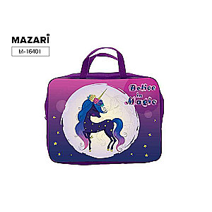 Skolēna mapīte BELIVE IN MAGIC A4, 335x260x60 mm, ar rokturiem