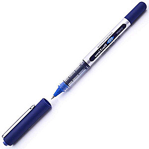 Zilā automātiskā pildspalva UNI UB-155 0.5 eye