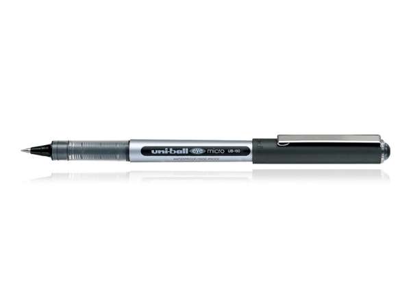 Ручка шариковая автоматическая черная UNI UB-150 0.5 eye