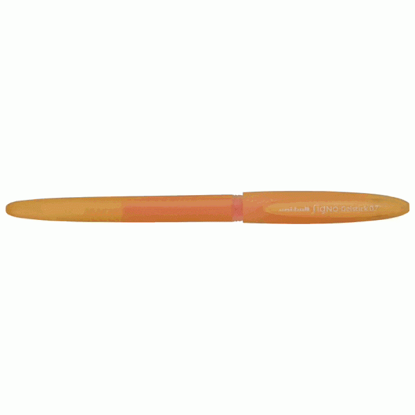 Ручка гелевая оранжевая UNI UM-170 0.7 Signo