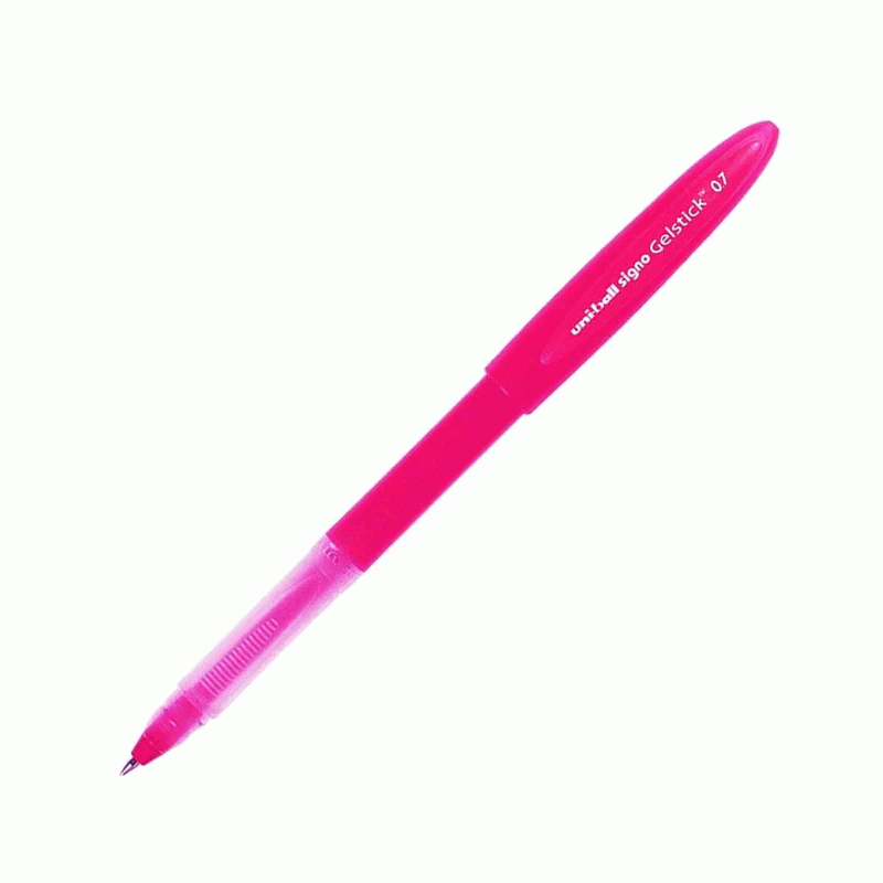 Ручка гелевая розовая UNI UM-170 0.7 Signo