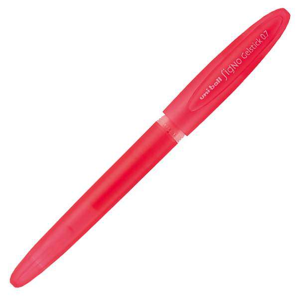 Ручка гелевая красная UNI UM-170 0.7 Signo