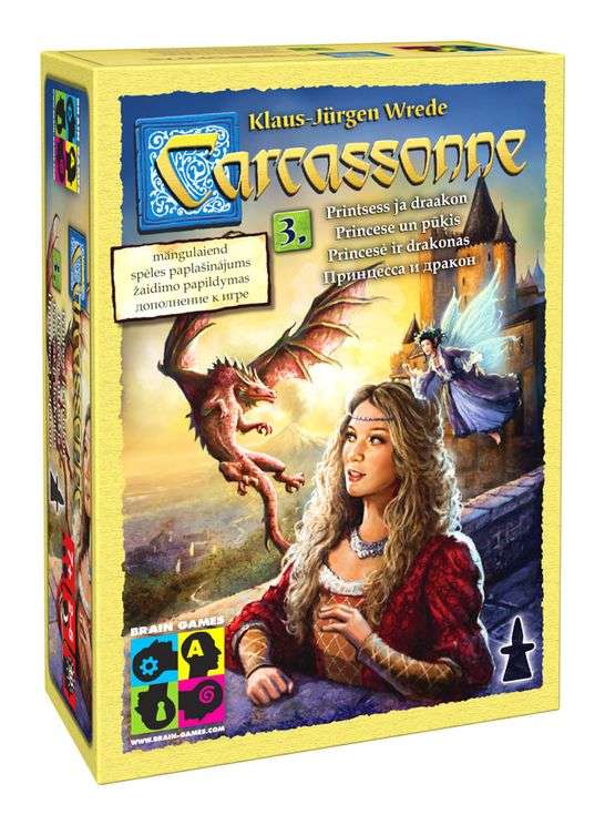 Galda spēle- Carsassonne exp.3: Printsess & drakon