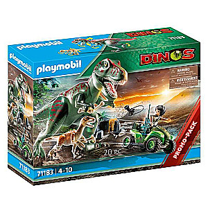 Tiranosaura uzbrukums