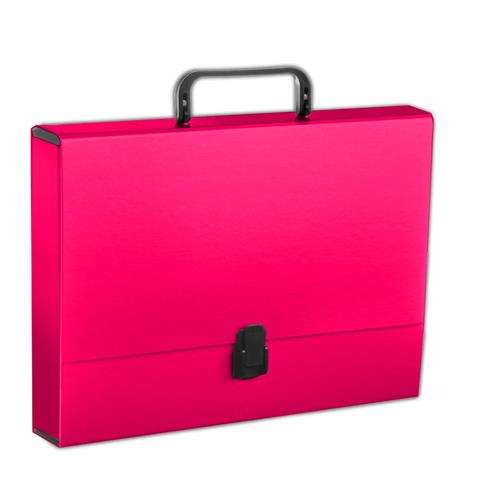 Папка-портфель A4 PENMATE малиново-розовая