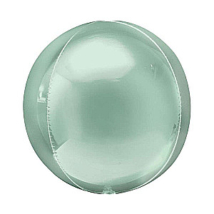 Foliētais balons 15 Orbz-Mint Green Foil Balloon