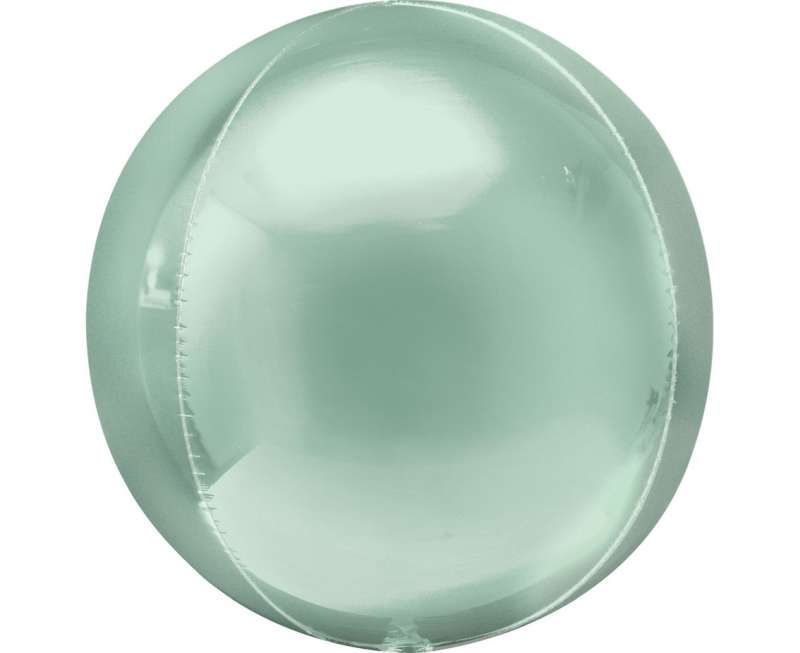 Фольгированный шар 15 Orbz-Mint Green Foil Balloon