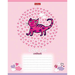 Zīmulis 18l A5 līnija - Catbook