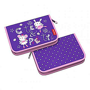 Pildspalvu maciņš-grāmata bez piederumiem ErichKrause® 135x205x30mm Cute&Pretty