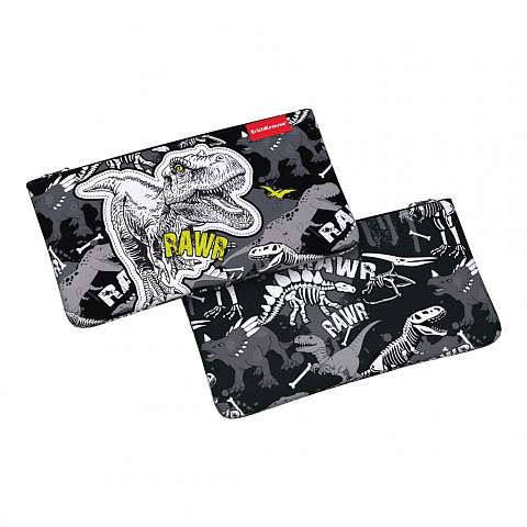 Pildspalvu maciņš - aploksne ErichKrause® 207x114mm Dinozauru parks