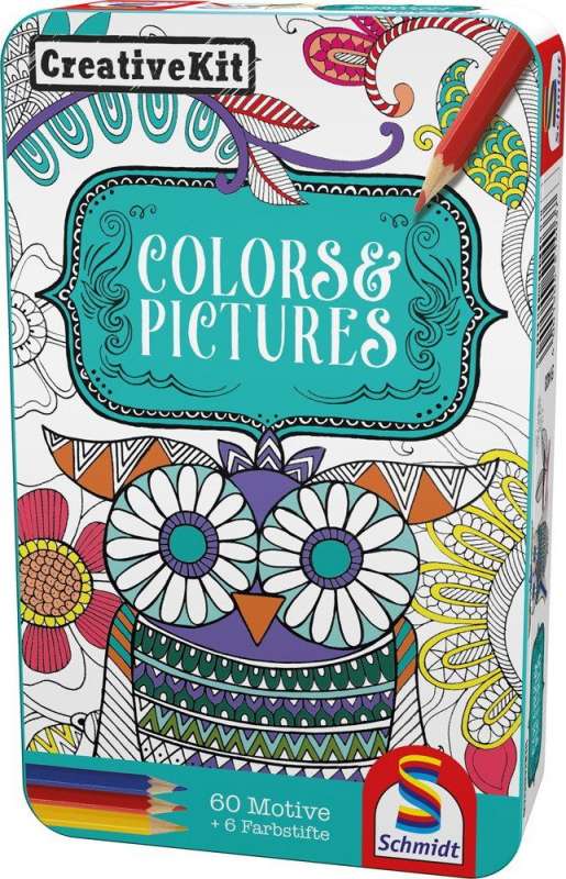 Radošais komplekts Colors&Pictu 60 motīviem