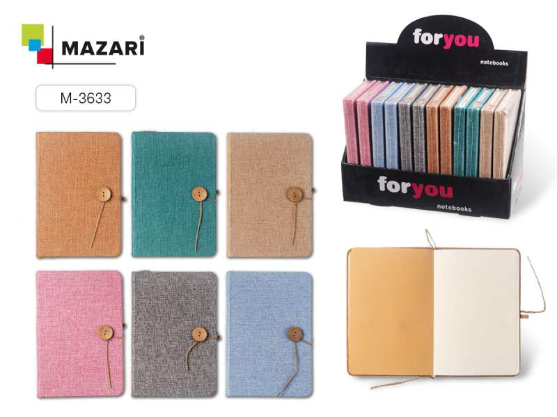 Bloknotu - A5, Mazari, Flax 128l.,