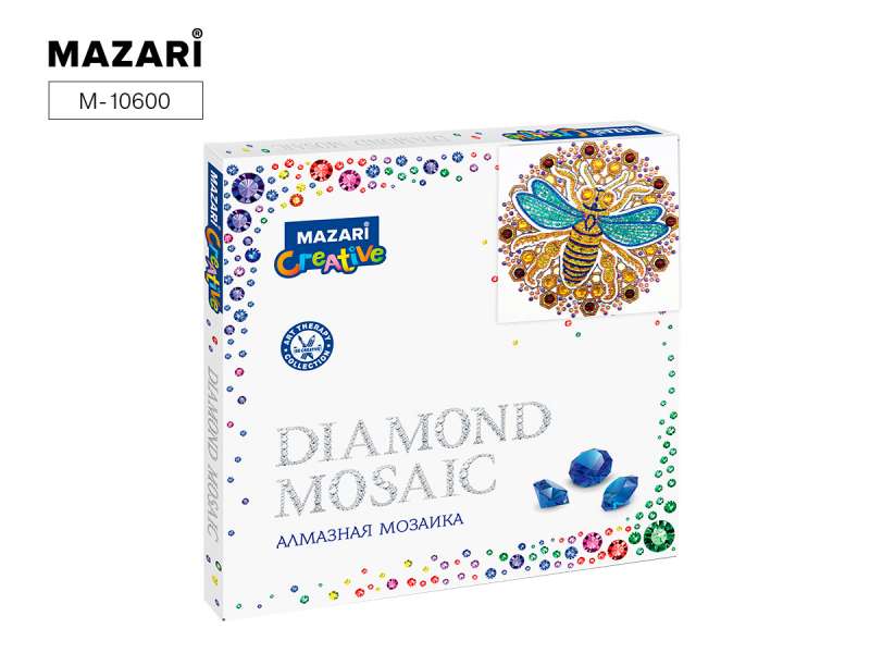 Dimanta mozaīka 30x30 cm ORNAMENTS AR BITI