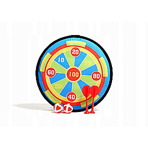 Darts ar bumbiņām un bultām, 28cm x 3cm x 33cm