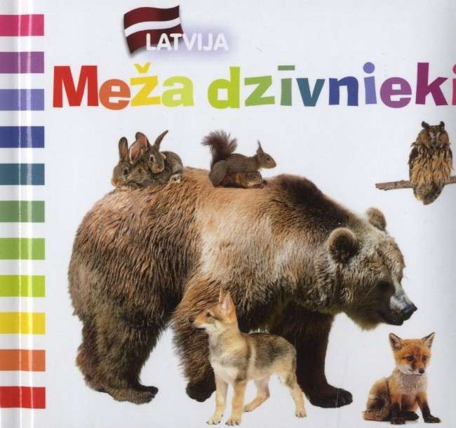 Lettland. Meža dzīvnieki
