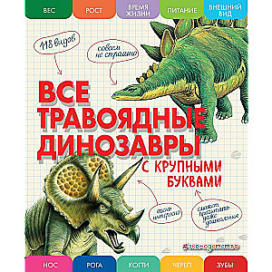 Visi augu ēdāji dinozauri ar lielajiem burtiem